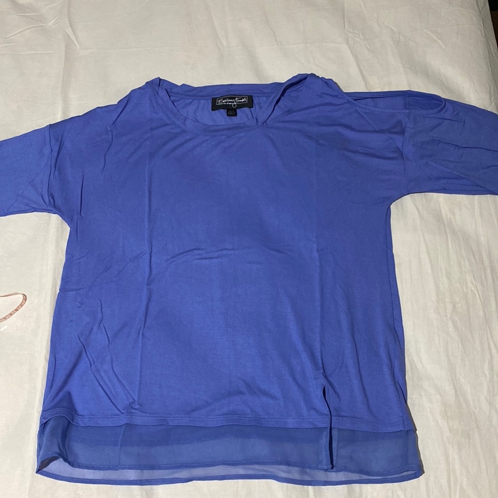 Brittany humble always be humble periwinkle  top